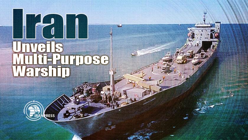 Iranpress: Iranian multi-purpose warship 