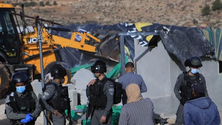 Iranpress: Israel demolishes mosque in occupied West Bank