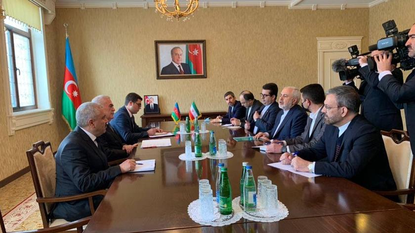 Iranpress: FM Zarif enters Nakhchivan Autonomous Republic