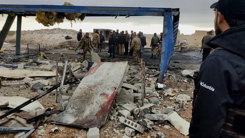 Iranpress: More than 35 people killed and wounded in Aleppo blast, Syria