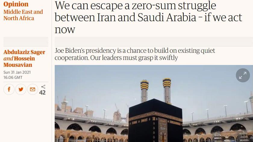 Iranpress: Zero-sum struggle between Iran, Saudi Arabia can be avoided: Former diplomat
