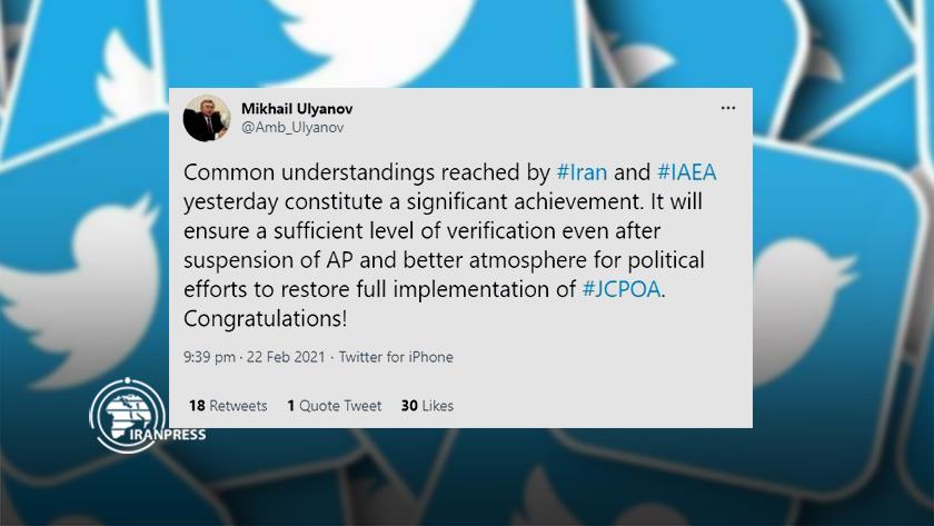 Iranpress: Russian representative considers IAEA-Iran agreement important