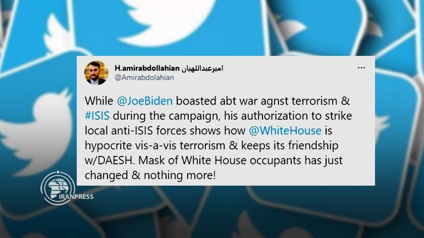 Iranpress: US keeps friendship with ISIS: Official
