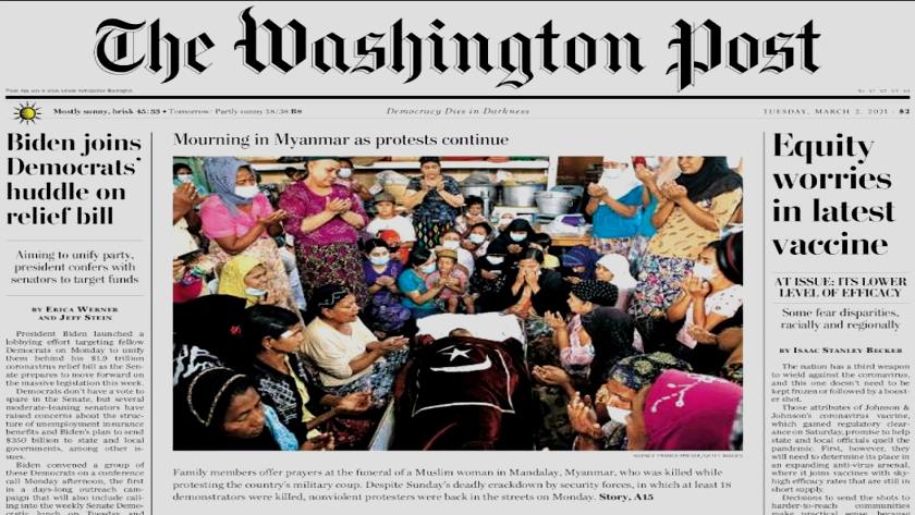 Iranpress: World Newspapers: Biden joins Democrats’ huddle on relief bill