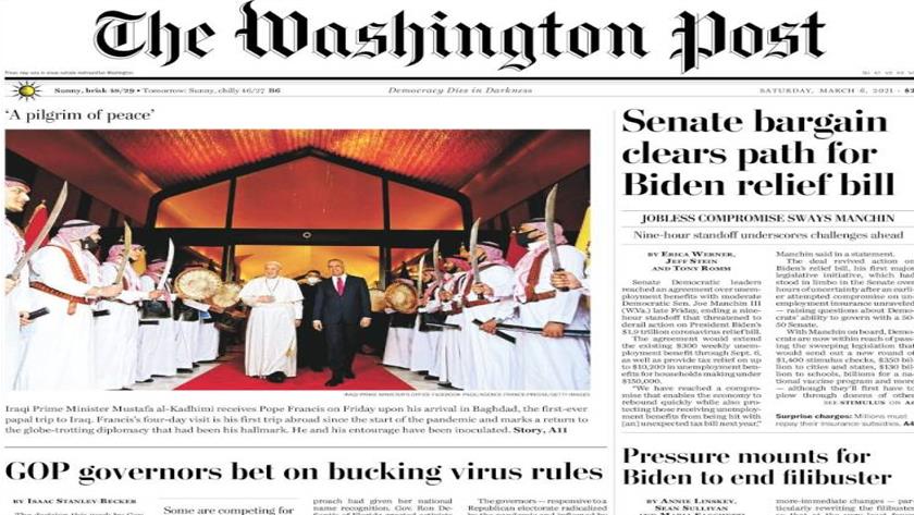 Iranpress: World Newspapers: Senate bargain clear path for Biden relief bill