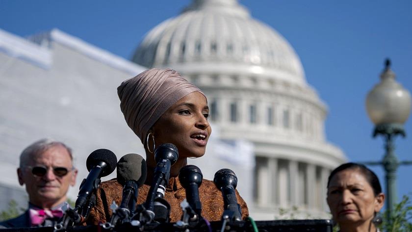 Iranpress: Ilhan Omar‎ criticizes Biden