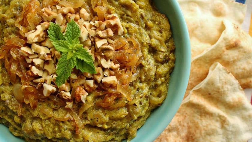 Iranpress: Iranian Food: Spend a delicious day with Kashk-e-Bademjan