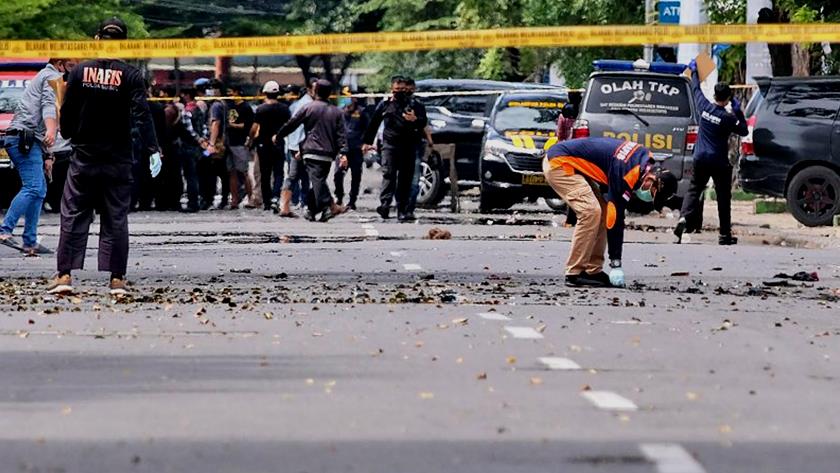 Iranpress: 20 wounded in Suicide Bombing during Palm Sunday Mass in Indonesia