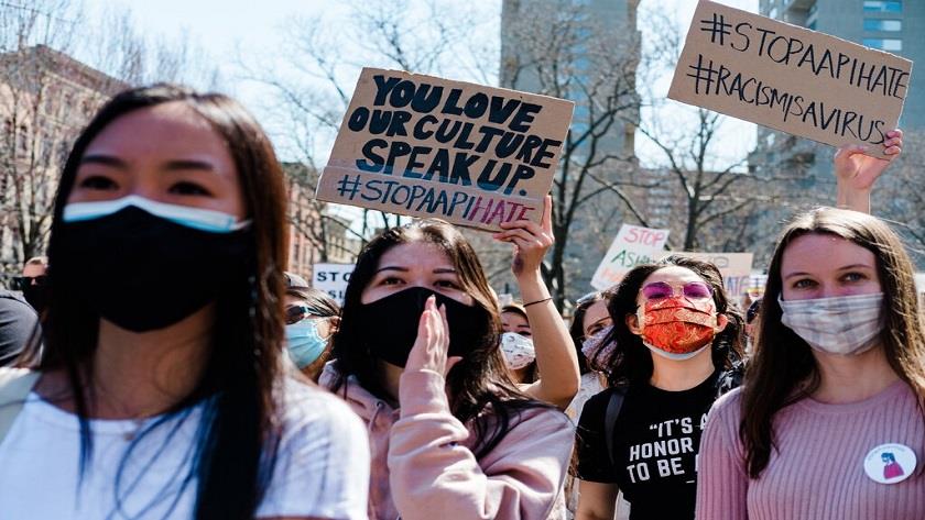 Iranpress: Protesters rally against anti-Asian hate in New York