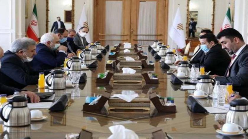 Iranpress: Iraq’s National Security Advisor meets FM Zarif