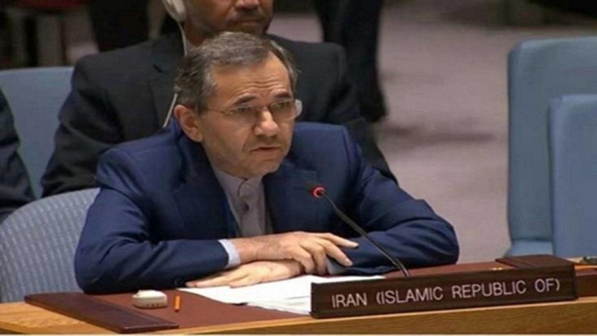 Iranpress: Takht Ravanchi: Unilateral coercive actions are violation of right to life