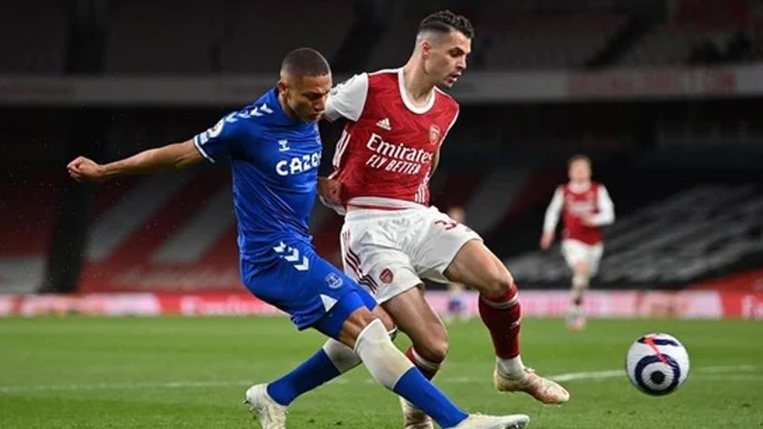 Iranpress: Everton beat Arsenal 1-0 amid fan protests