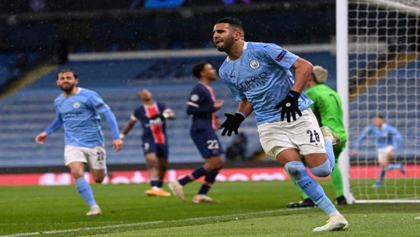 Iranpress: Man City 2-0 PSG (4-1 on aggregate): Mahrez double makes history