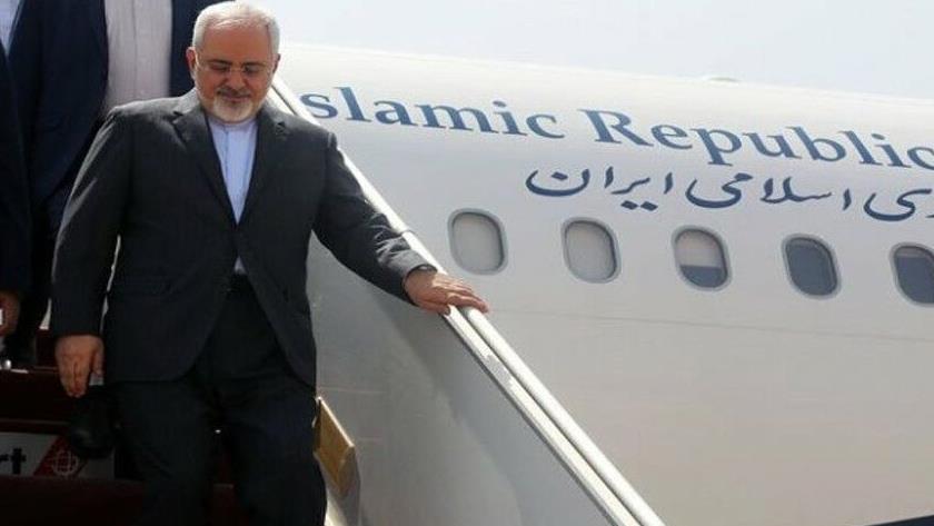 Iranpress: Zarif arrives in Spanish capital