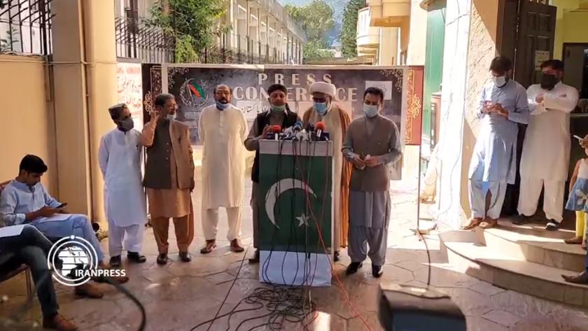 Iranpress: Pakistanis express solidarity with Palestinians