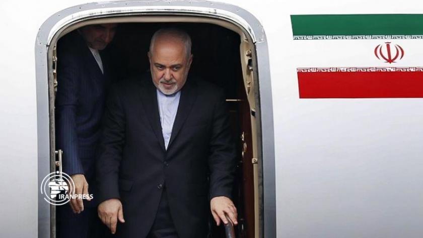 Iranpress: Zarif arrives in Rome to meet Italian officials