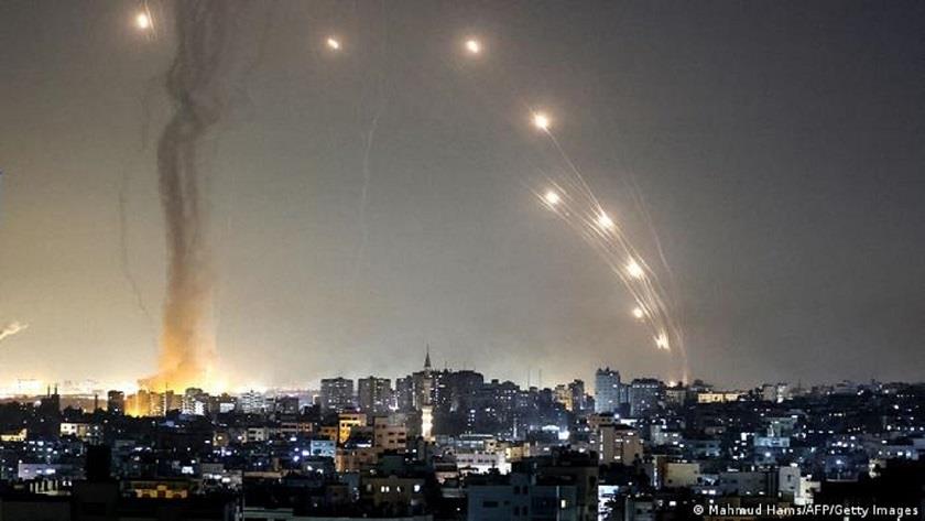 Iranpress: Palestinian resistance launches retaliatory attacks on two air bases, several Israeli settlements