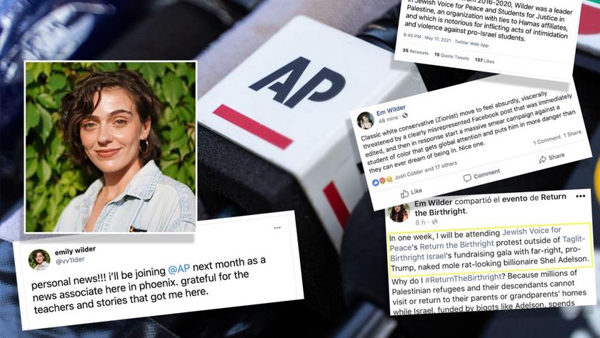 Iranpress: AP under criticism for firing its pro-palestinian Jewish journialst