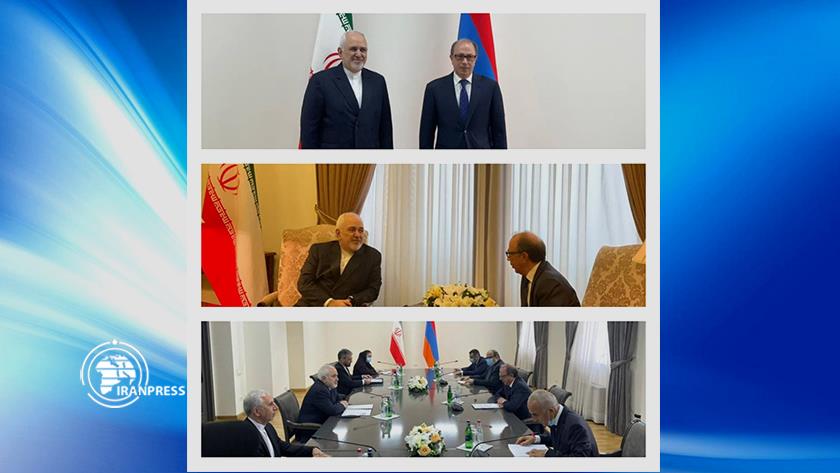 Iranpress: Iranian, Armenian FMs meet in Yerevan 