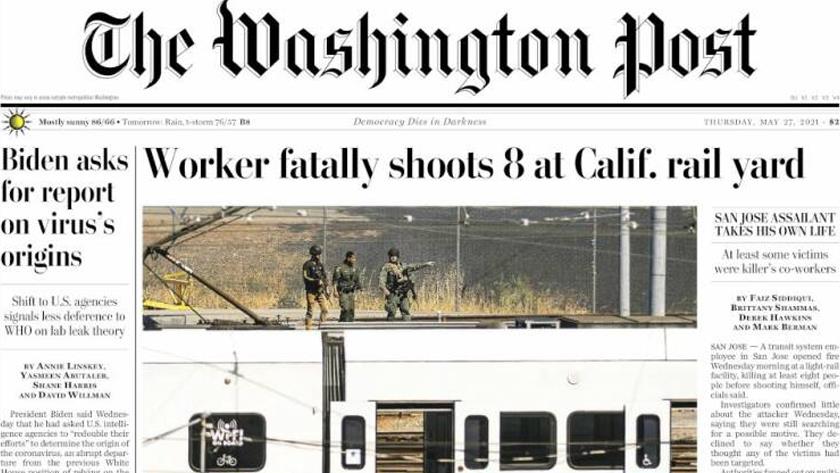 Iranpress: World Newspapers: Worker fatally shoots 8 at Calif. rail yard