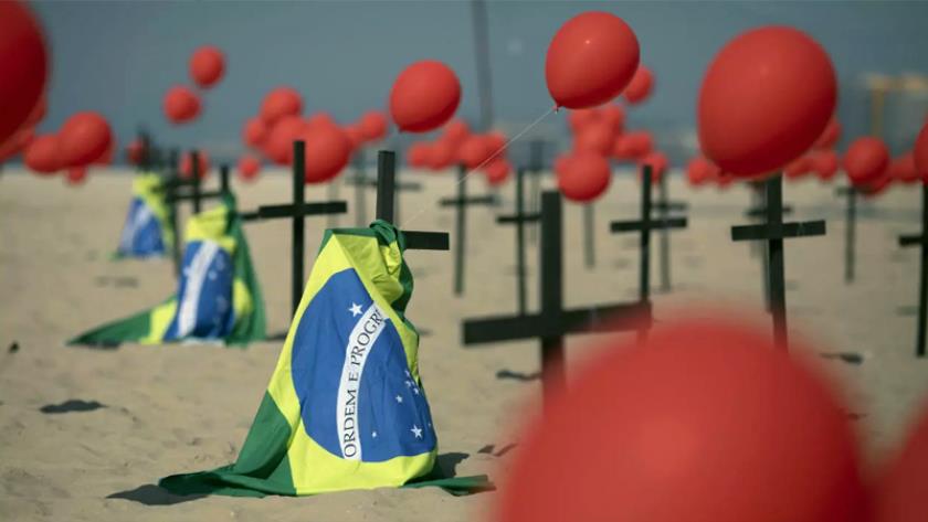 Iranpress: Brazil registers 2,245 new coronavirus deaths 
