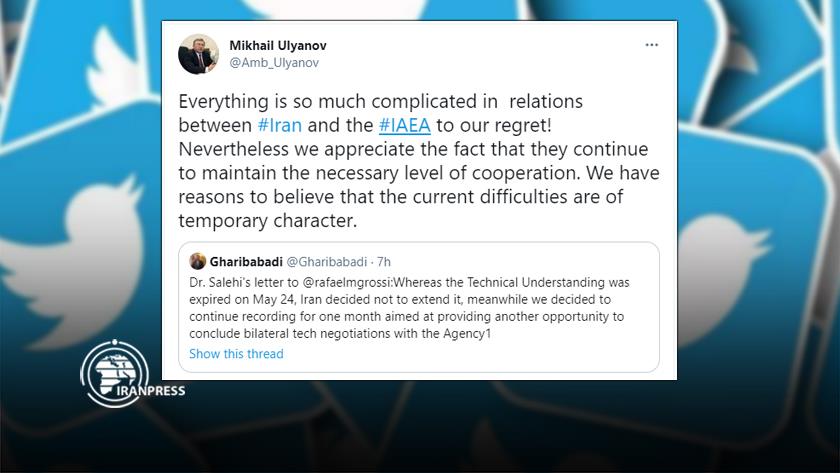 Iranpress: Ulyanov: Everything is so much complicated in relations between Iran, IAEA 