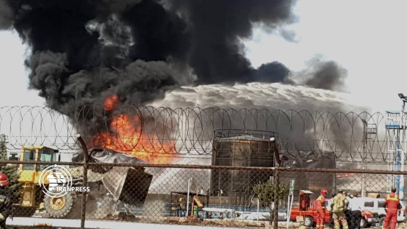 Iranpress: Fire at Tehran