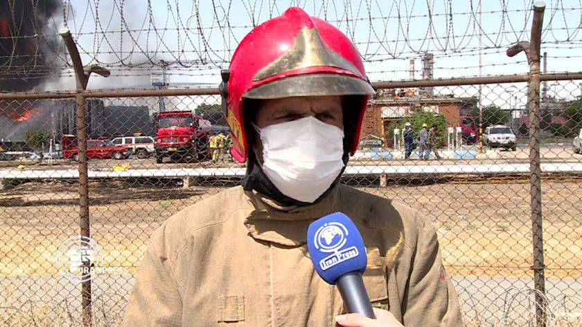 Iranpress: Fire at Tehran