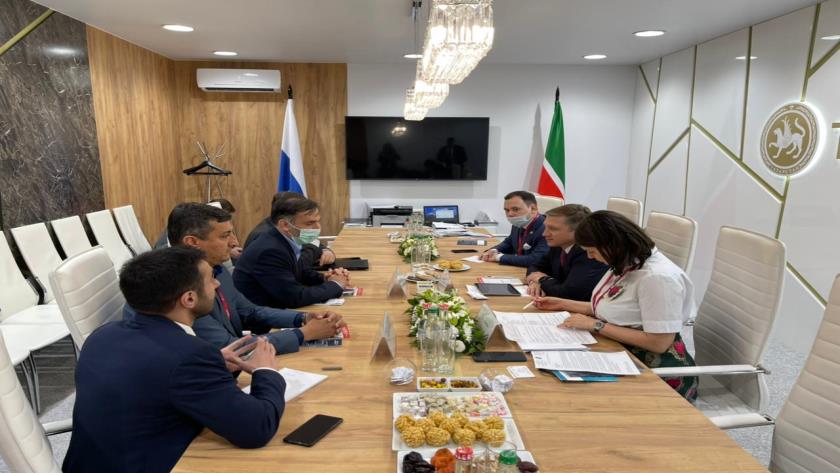 Iranpress: Iran, Tatarstan officials meet on the sidelines of the St. Petersburg Forum