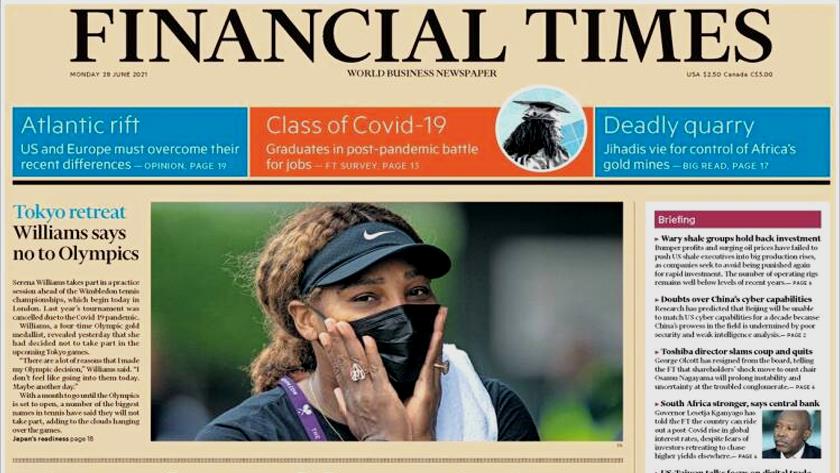 Iranpress: World Newspapers: Williams says no to Olympics