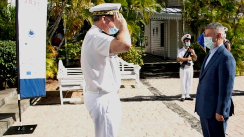 Iranpress: Iran’s navy commander arrives in Réunion island