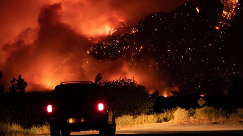 Iranpress: Wildfire guts Lytton in Canada, more than 1,000 people evacuated