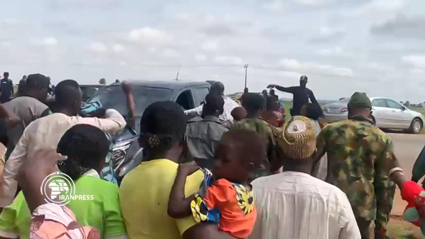 Iranpress: Nigerian people protest on government’s failure to rescue kidnapped children