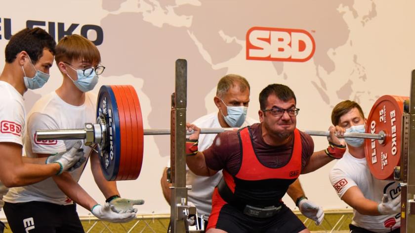 Iranpress: Iranian powerlifter; Champion of World Cup