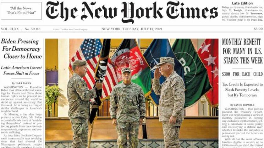 Iranpress: World Newspapers: Symbolic farewell in Afghanistan