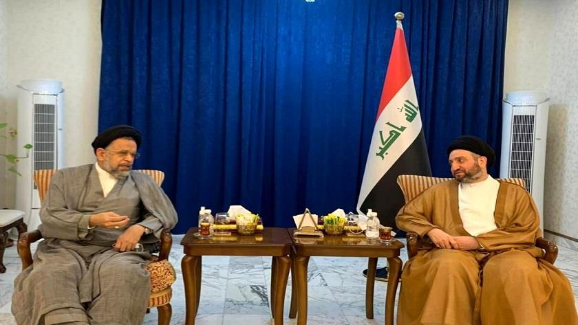 Iranpress: Iranian Minister of Intelligence confers with Ammar al-Hakim