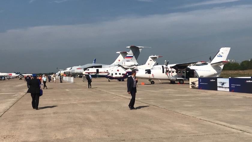 Iranpress: Iran exhibits aviation industry at MAKS 2021 in Russia 