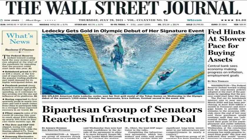 Iranpress: World Newspapers: Bipartisan infrastructure deal advances in US senate