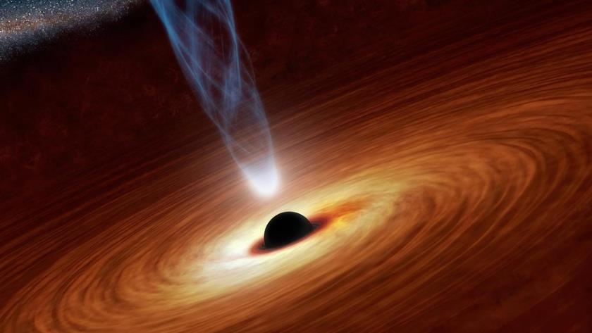 Iranpress: Scientists see backside of a black hole for 1st time