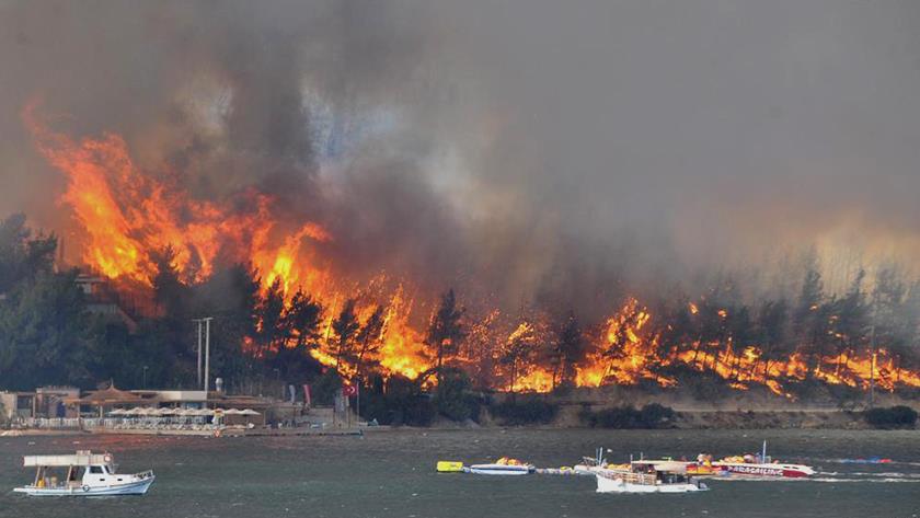 Iranpress: Turkey wildfires continue for 3rd day as death toll rises