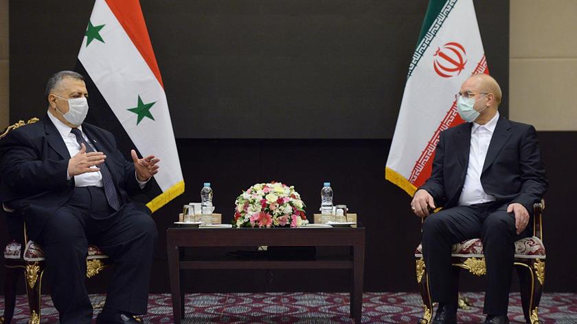 Iranpress: Ghalibaf: Iran puts specific emphasis on developing ties with Syria