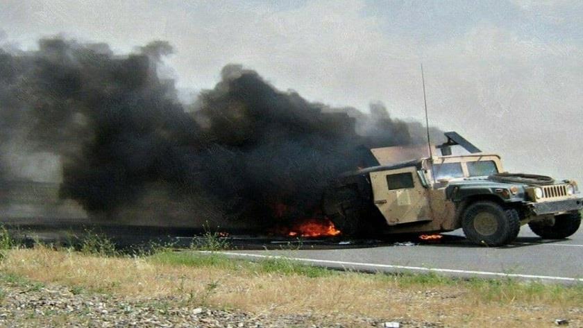 Iranpress: US military convoy is hit in central Iraq