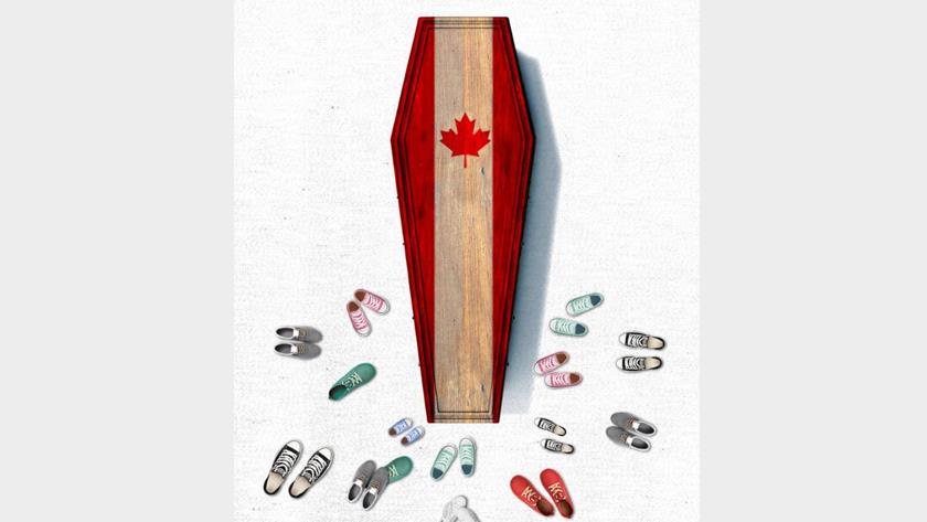 Iranpress: World shaken by discovery of unmarked graves in Canada 