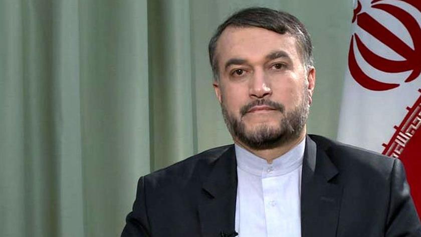 Iranpress: Amir-Abdullahian lambastes British, Russian ambassadors for insulting photo