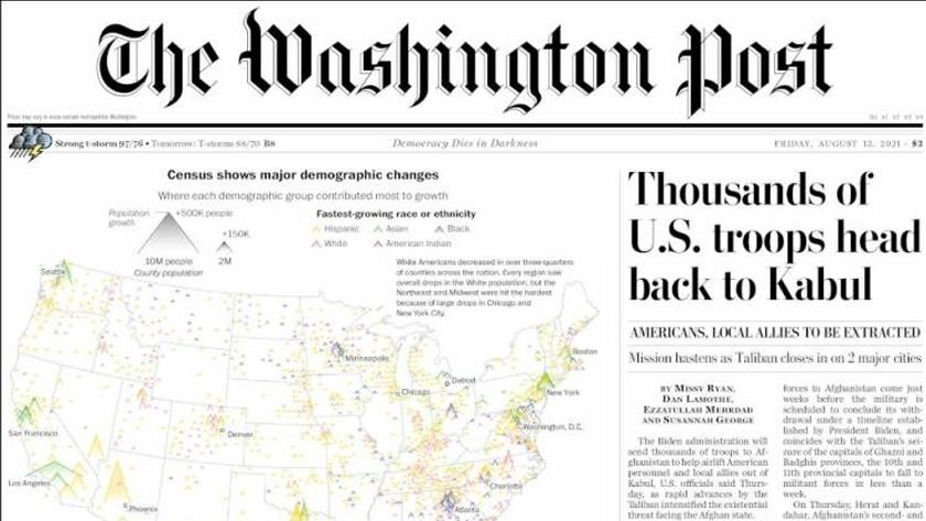 Iranpress: World Newspapers: Thousands of US troops head back to Kabul