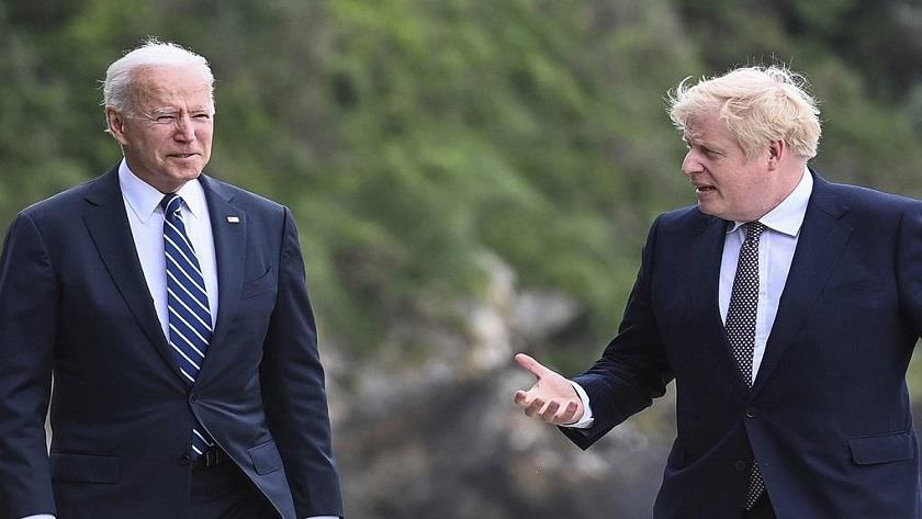Iranpress: Biden, Johnson hold call on situation in Afghanistan