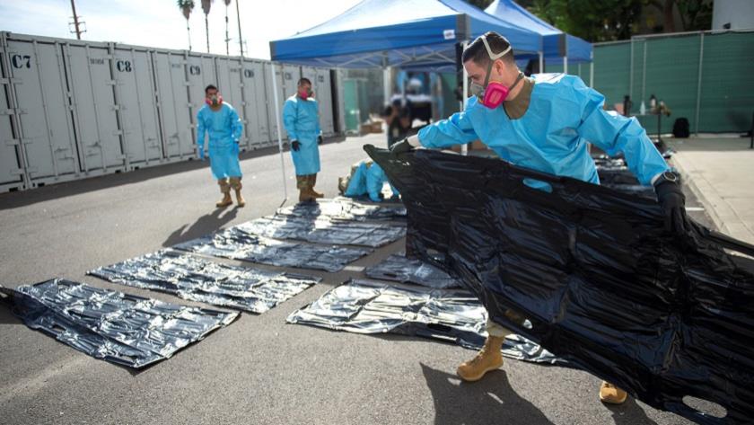 Iranpress: US logs 1,017 COVID deaths in 24 hrs
