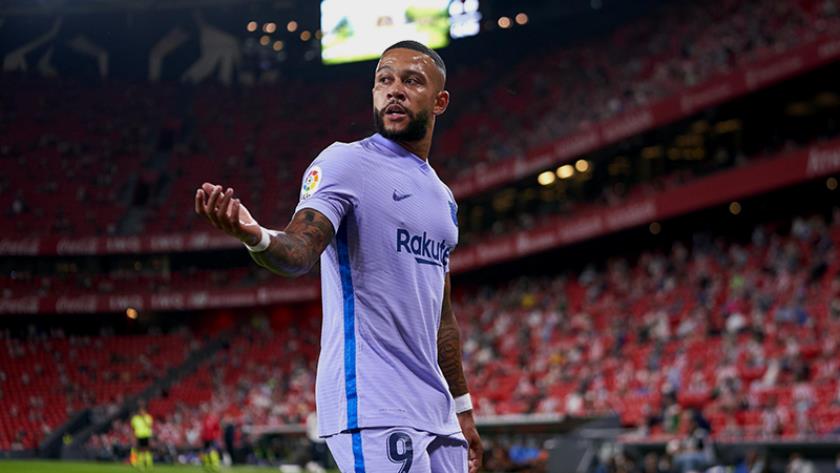 Iranpress: Depay rescues draw for Barcelona in Bilbao