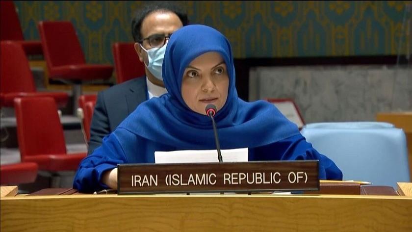 Iranpress: Iran envoy: Unilateral sanctions, major cause of humanitarian situation in Syria