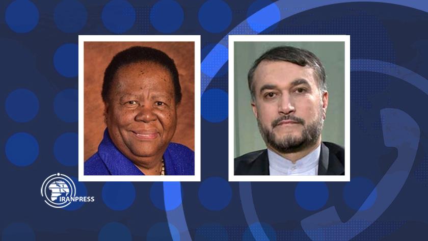 Iranpress: South African Foreign Minister congratulates Amir-Abdollahian
